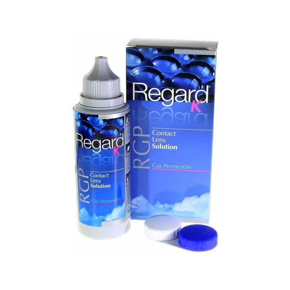 Regard K RGP Contact Lens Solution 120 ml - 6 months Supply