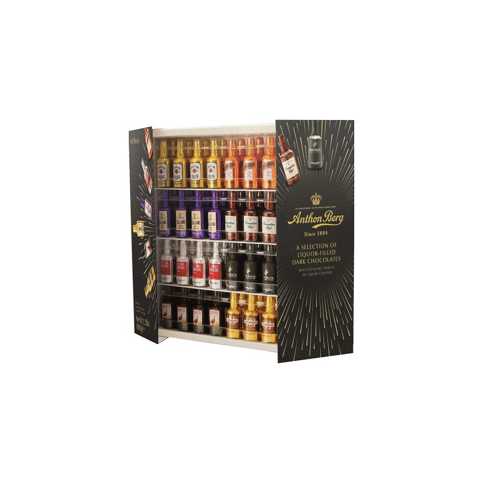 Anthon Berg - a Selection of Liquor Filled Dark Chocolate 1 Kg.