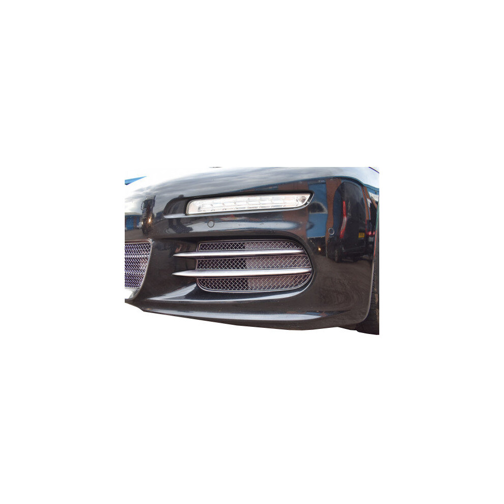 (Silver) Porsche Panamera 970 Facelift - Outer Grille Set (2013 To 2016) Silver 5060468075045