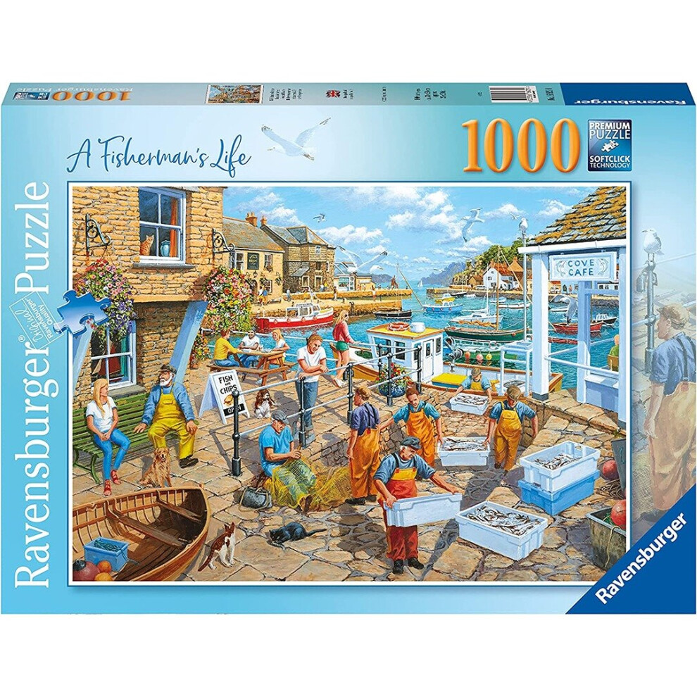 Ravensburger A Fisherman's Life 1000 Piece Jigsaw Puzzle