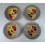 4pcs Porsche Wheel Centre Caps - 76mm - Grey 1