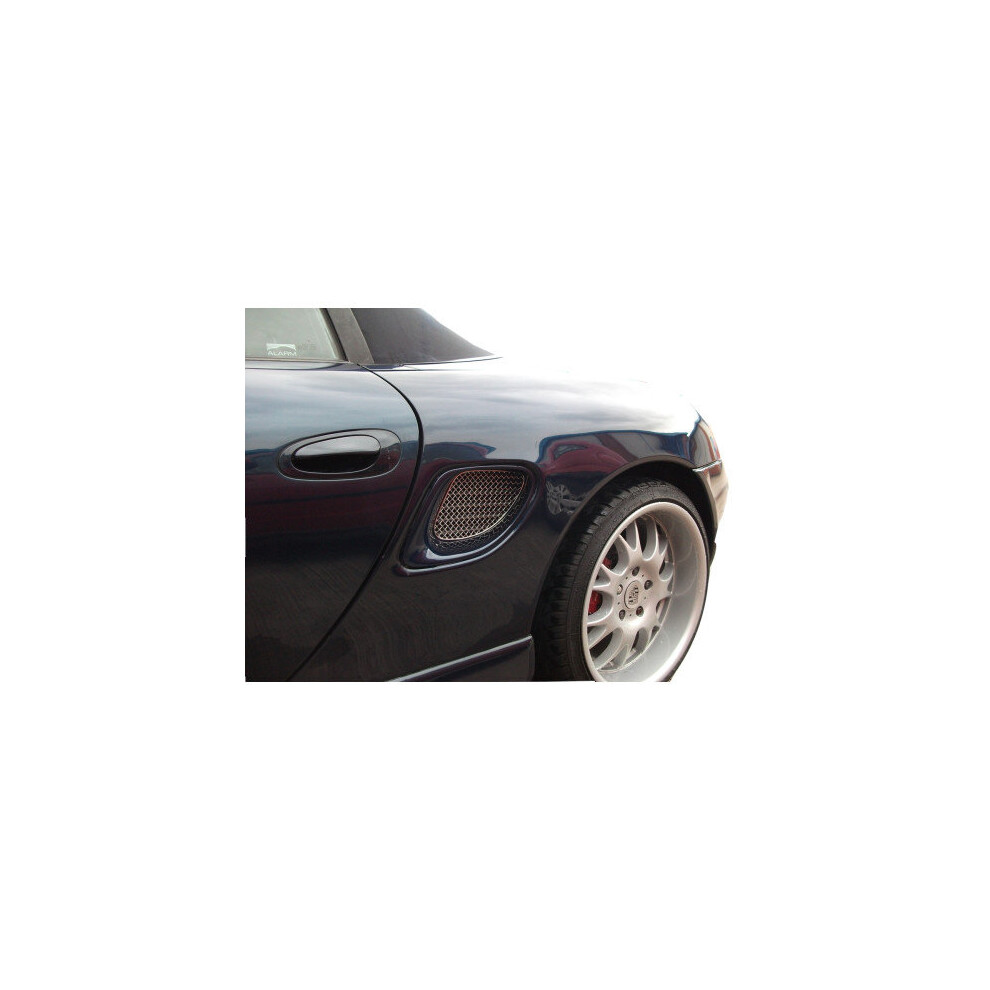 Zunsport Silver (Silver) Porsche Boxster 986 - Side Vent Set (1996 To 2004)