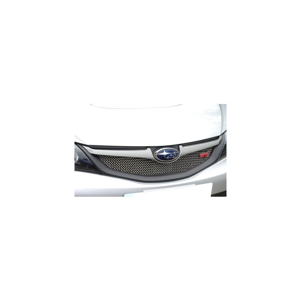 (Silver) Subaru Impreza Sti 2008 My - Top Grille (2008 To 2010) Silver 5060448593651