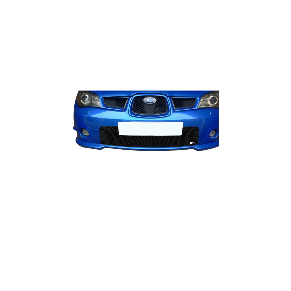 (Black) Subaru Impreza Hawkeye - Front Grille Set With Full Lower Grille (2006 To 2007) Black 5060448598083