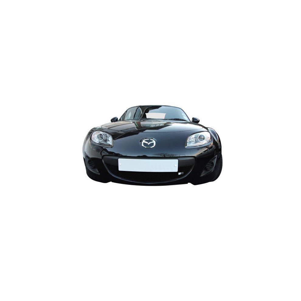 (Black) Mazda Mx5 Mk3.5 Convertible - Lower Grille (2009 - 2012) Black 5060448595600