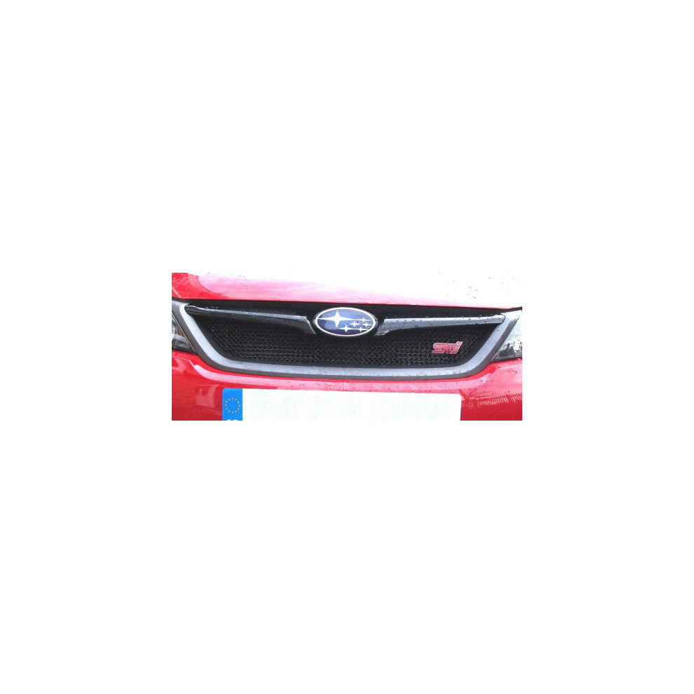 (Black) Subaru Impreza Sti - Upper Grille (2011 To 2014 ) Black 5060448598151