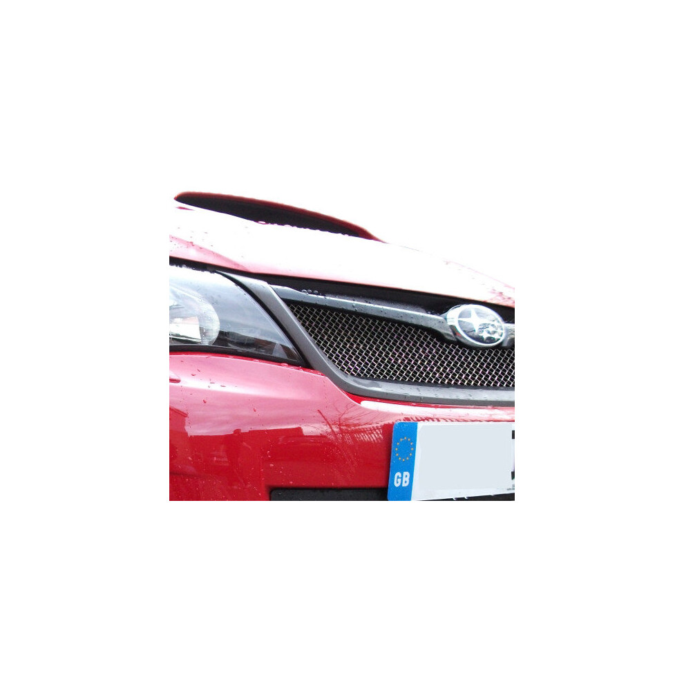 (Silver) Subaru Impreza Sti - Upper Grille (2011 To 2014 ) Silver 5060448593712