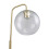 Living And Home Contemporary Arc Arm Table Lamp 5