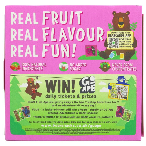 Bear Yoyos - Raspberry Multipack 20g ( pack of 12 ) 2