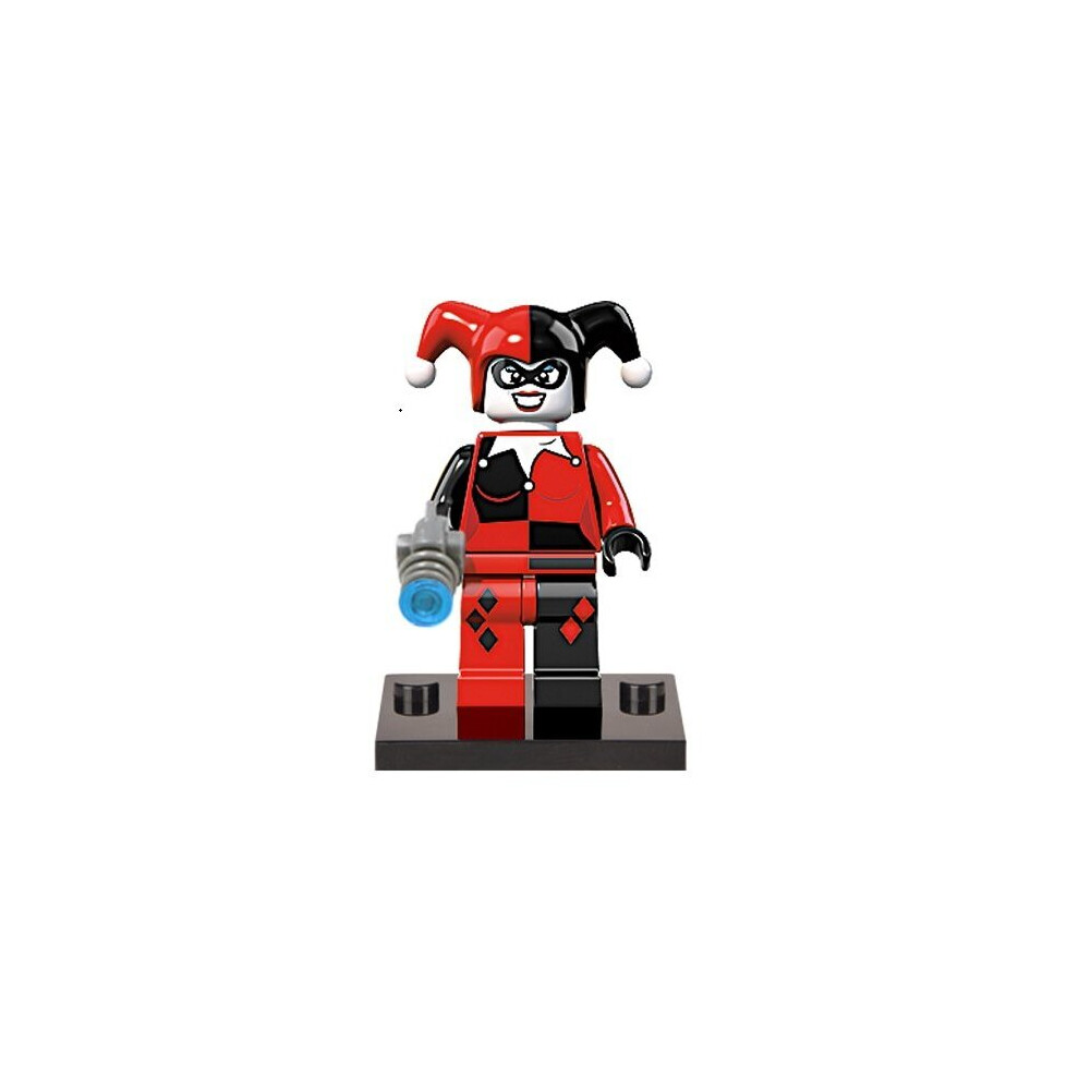 Harley Quinn Superhero Action Figure Building Blocks Clown Batman