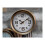 Wall Mounted Industrial Pipe Clock | Pressure Gauge Style | Home Decor 3