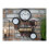 Wall Mounted Industrial Pipe Clock | Pressure Gauge Style | Home Decor 7