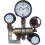 Wall Mounted Industrial Pipe Clock | Pressure Gauge Style | Home Decor 1