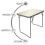 (WHITE) MDF WOODEN TOP FOLDING DINING TABLE 4