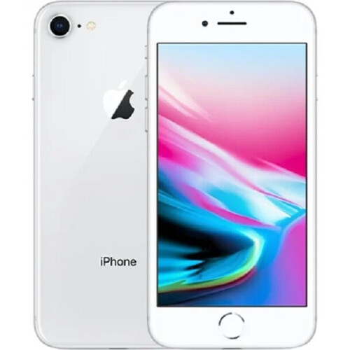 Refurbished Apple (Silver, 64GB) Apple iPhone 8 | All Colours (Renewed)