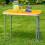 (ORANGE) MDF WOODEN TOP FOLDING DINING TABLE 7