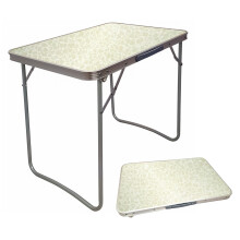 (WHITE) MDF WOODEN TOP FOLDING DINING TABLE