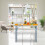 (ORANGE) MDF WOODEN TOP FOLDING DINING TABLE 3