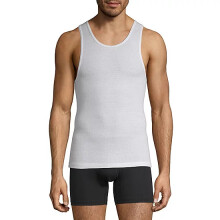 Stafford Dry + Cool Mens 4 Pack Quick Dry Tank