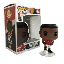 (Pogba) Pop Football Star Figure Toys Lukaku Mane Ibrahimovic Pvc Model Fans Gifts