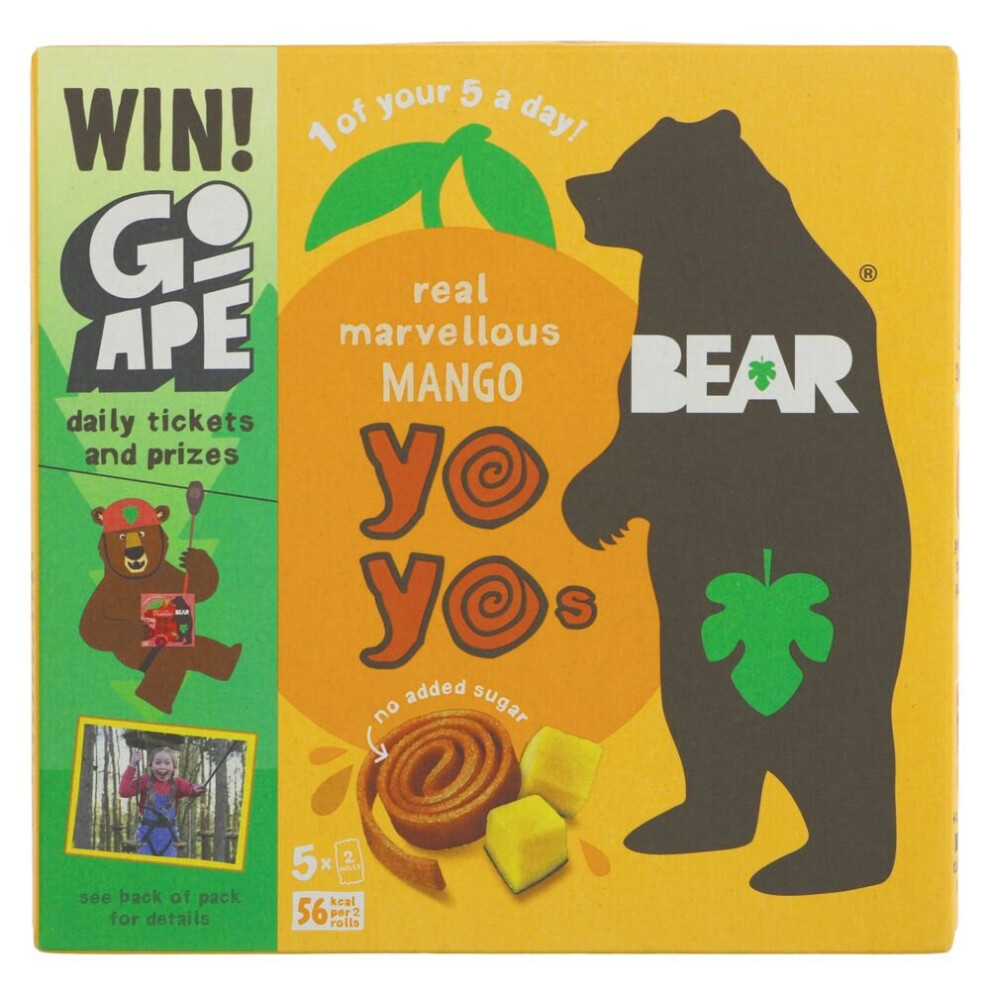 Bear Yoyos - Mango Multipack 20G ( Pack Of 30 )