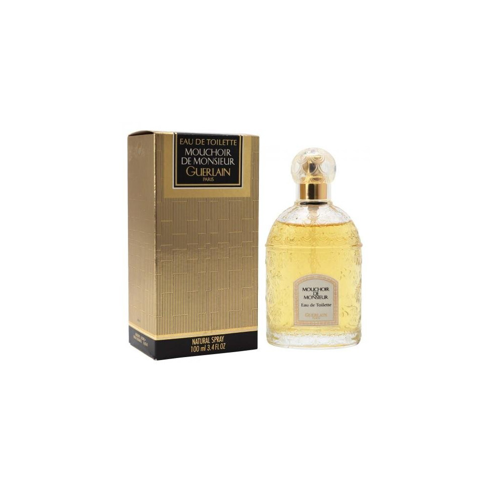 Guerlain Mouchoir De Monsieur 3.3 Eau De Toilette Spray For Men