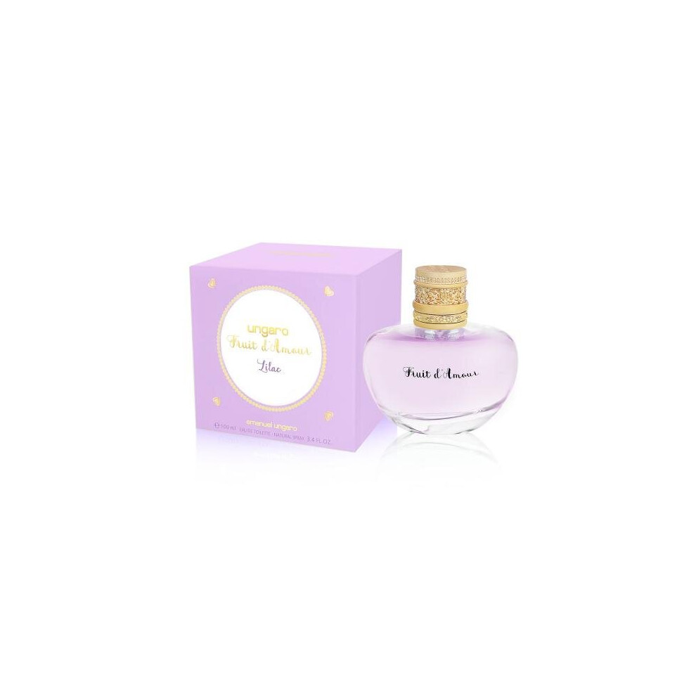 Ungaro Fruit D'Amour Lilac 3.3 Eau De Toilette Spray For Women