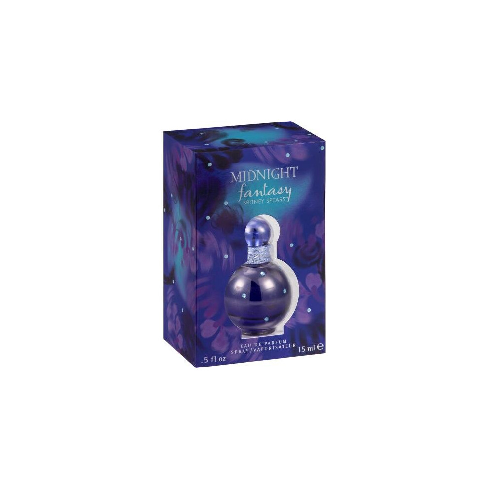 Britney Spears Fantasy Midnight 0.5 Eau De Parfum Spray For Women