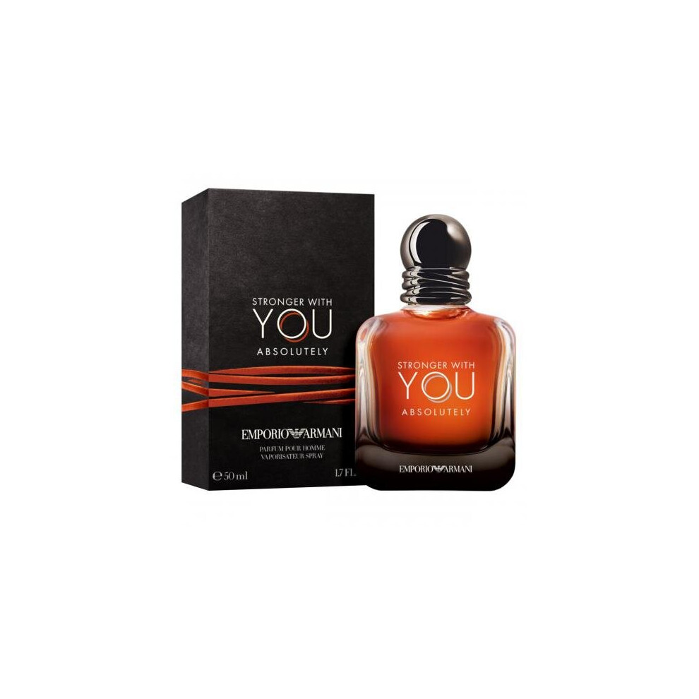Armani Stronger With You Absolutely 1.7 Eau De Parfum Spray For Men
