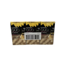 Garnier Olia Permanent Hair Dye, 9.30 Caramel Gold x 3