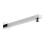 NES Home 400mm Rectangular Chrome Wall Mounted Shower Arm 1