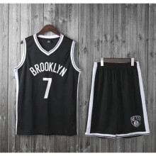 (Black1, XXXL) Brooklyn Nets Kevin Durant adult and children's jersey set