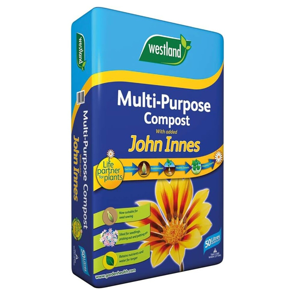 Westland 50L Multi-Purpose Compost with John Innes, Brown