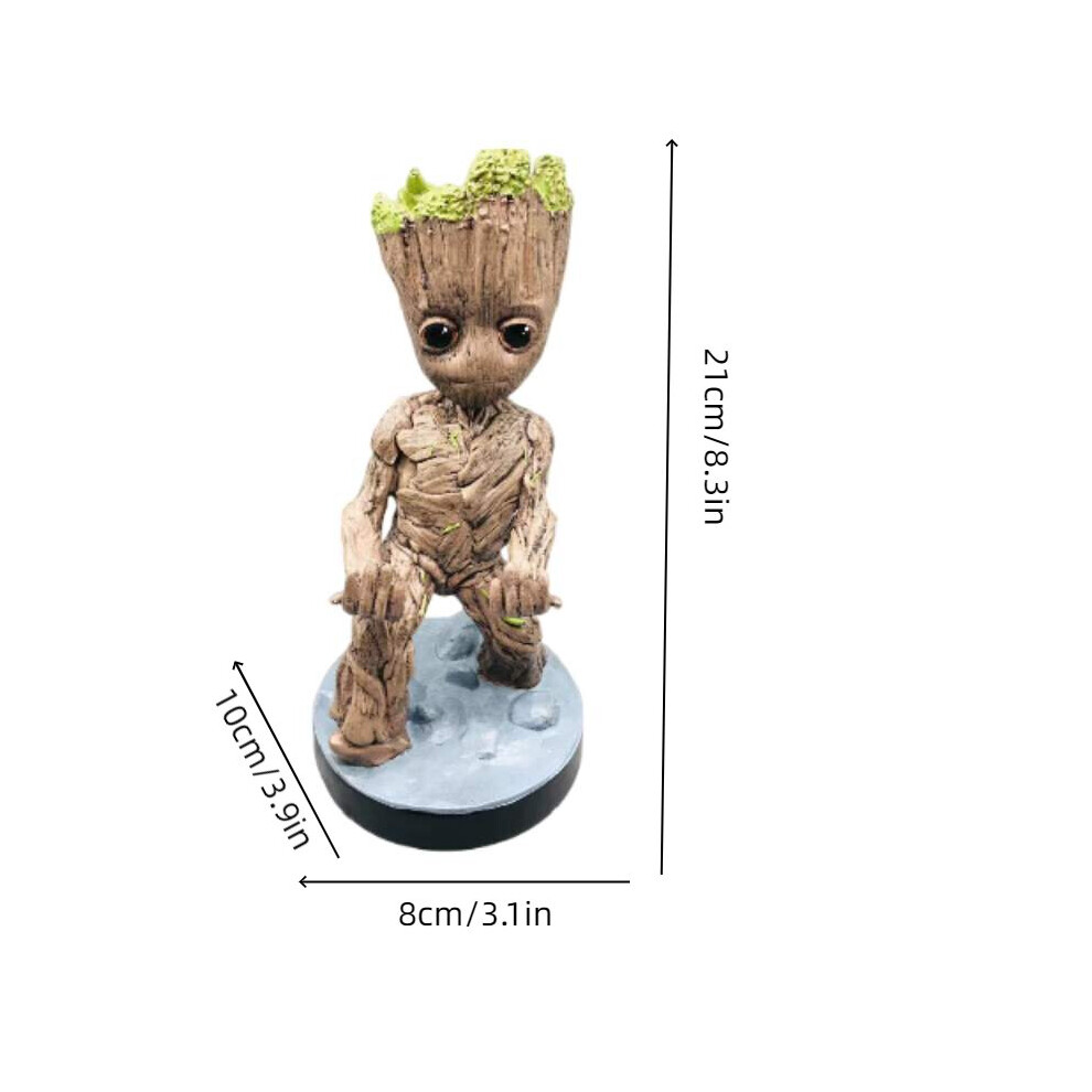 (Groot) Star Wars Olaf Phone Stand Game Controller Fixed Desktop Bookshelf  Decoration