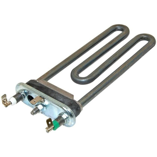 SPARES2GO Water Heater Element + NTC Sensor Thermistor for Hotpoint Washing Machine (1700W) 2