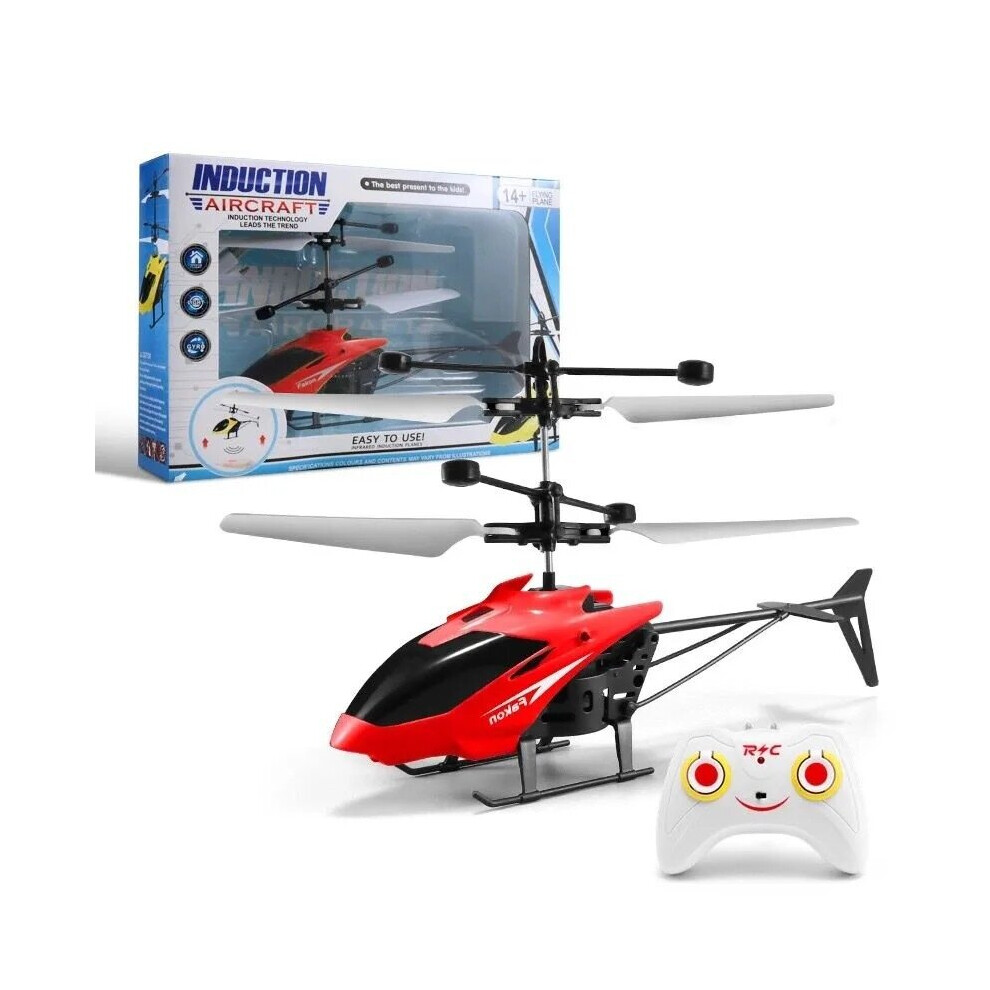 Yy (Red) Remote Control Helicopter Rc Aircraft Children's Outdoor Rc Aircraft Red