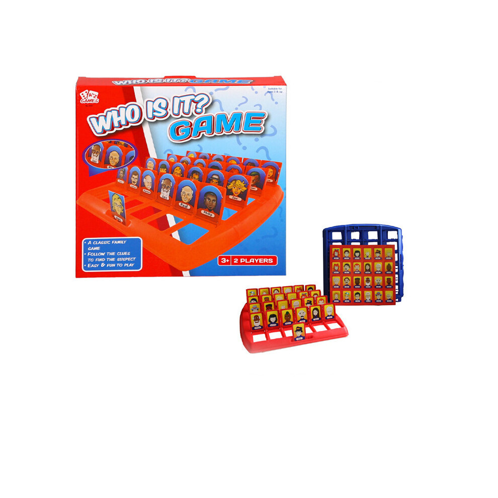 Who Is It Name Guess Who Board Game Classic Kids Family Gift