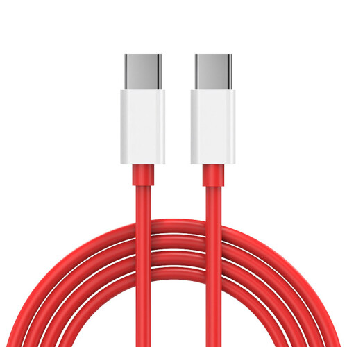 OnePlus Câble USB-C 6.5A OnePlus Original Warp Charge 1m - Rouge 1