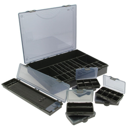 NGT NGT TACKLE BOX LARGE COMPLETE SYSTEM + 7 BIT BOXES CARP COARSE FISHING TACKLE