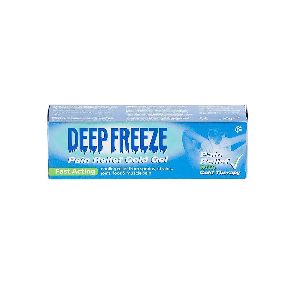 Deep Freeze Pain Relief Cold Gel, 100G