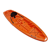 (Orange, Kayak With 2.12M Paddle) Single Sit On Top Kayak (2.5M One Person Solo)