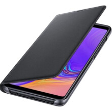Samsung Galaxy A9 2018 Wallet Cover Black - EF-WA920PBEGWW