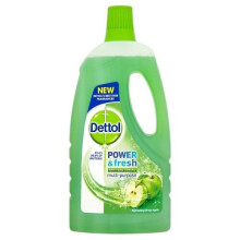 Dettol Power and Fresh Multi Purpose Cleaner, Green Apple, 1L