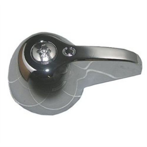 Lever Faucet Handle, Cold, Small, Chrome-Plated -HL-77P