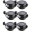 6 Pack Solar Powered Led Gutter Lights, Fence, Garden, Yard, Wall 1