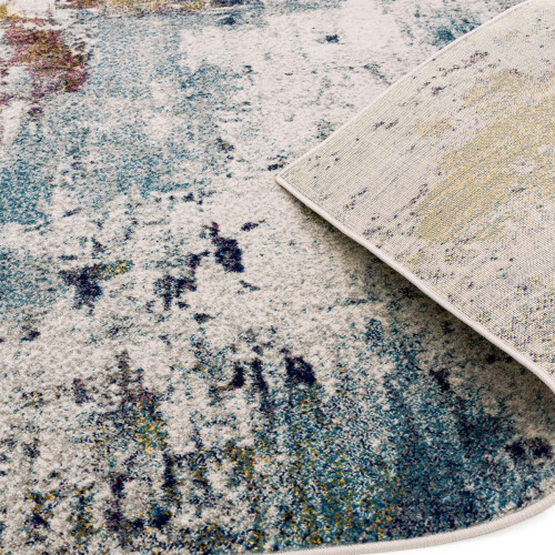 (Medium 120x170cm) Nova Abstract Rugs NV22 in Mustard 2