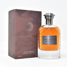 Fragrance World - Mocha Wood Edp 100ml Unisex parfyymi meripihkalla Spicy Fragrance | Fragrance World Exclusive I Luxury Niche -hajuvesi, valmistettu