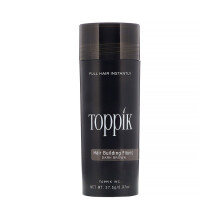 (5 PCS) Toppik Hair Building Fibers Powder for Men and Women Dark Brown 27.5g