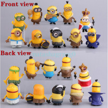 10pcs Minions Baby Kid Child Cake Figure Figurine Topper Toy Doll Decor