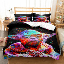 (Color 11, Double (200X200CM)/3PCS) Yoda Bedding Single Double King Duvet Cover UK